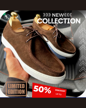 Chaussure Daim Vip Marron
