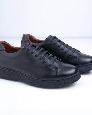Moody Basket Lorena | Cuir | Noir